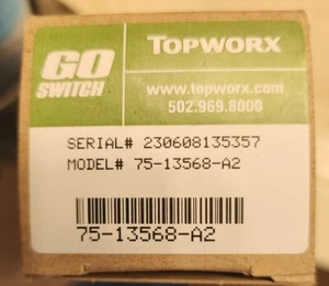 New Topworx Go Switch 75-13568-A2 Proximity Sensor - Picture 1 of 1