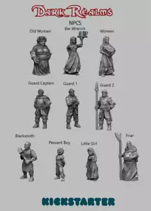 Npc's - DND - Dungeons & Dragons - RPG - Pathfinder - Tabletop - TTRPG - Medieva - Bild 1 von 10