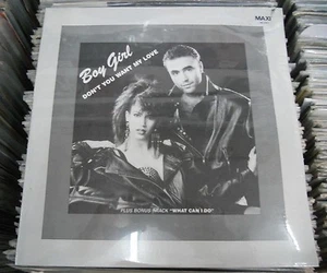 BOY GIRL -DON’T YOU WANT MY LOVE / WHAT CAN I DO- 1991 SEALED MEXICAN 12” SINGLE - Picture 1 of 2