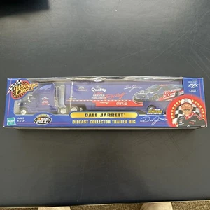 Dale Jarrett Nascar cab &trailer 1/64 scale official licensed Ford item 2000 Vtg - Picture 1 of 7