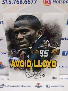 GREG LLOYD PITTSBURGH STEELERS SIGNED 11X14 COLLAGE BGS COA! - Picture 1 of 1
