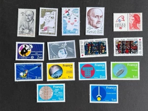 Francia seleccion sellos de 1980 a 1989 , v.cat. 18€ MNH - Imagen 1 de 4