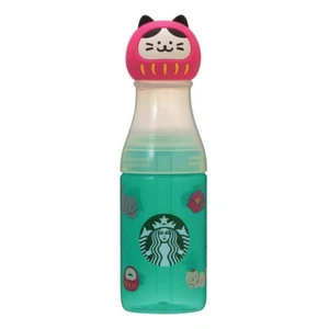 Starbucks Japan New Year 2024 Sunny Bottle Maneki Neko Cat Daruma 500ml Tumbler - Picture 1 of 8