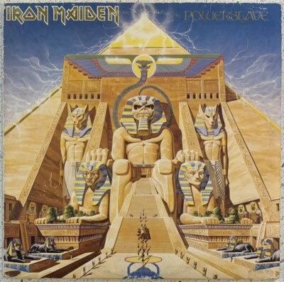 Iron Maiden Powerslave - 1984 Vinyl LP Capitol Records SJ-12321 - Image 1 of 4