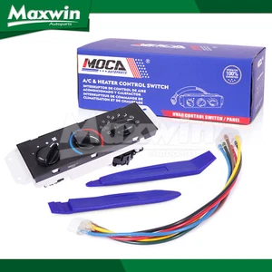 Panel de control del calentador de aire acondicionado con interruptor del motor del ventilador apto para Jeep Wrangler 99-06 - Imagen 1 de 9
