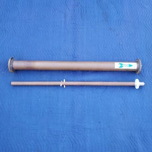 MYAT Rigid Coaxial Transmission Line 3-1/8" x 42-3/8" FLANGED - Picture 1 of 7