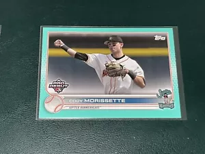 2022 Topps Pro Debut Cody Morissette Aqua /75 - Bild 1 von 1