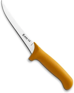 JERO 6" Curved Stiff Boning Knife - Made in Portugal - Sandvik 12C27 Stainless - Picture 1 of 3