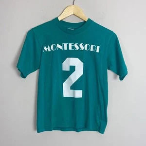 Vintage Montessori Jersey Tee 14/16 - Picture 1 of 7