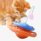 360 degrés gobelet chat jouet balle roulante platine taquinerie plumes