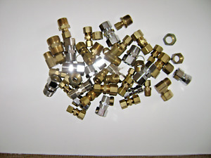Approx. 4 1/2 Lbs of Assorted Compression fittings (see pic)