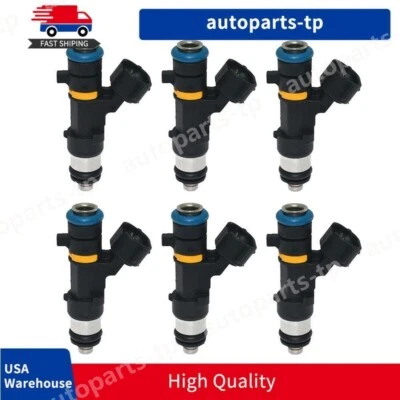 6X injetores de combustível para Nissan Murano 2004-2007 350Z Infiniti FX35 G35 M35 V6 3,5L - Imagem 1 de 4