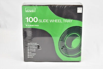 Montgomery Ward 100 Slide Wheel Tray Album Pack NOS Vintage - Image 1 of 4