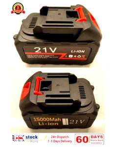 2 Baterías 21V 15Ah 15000mAh Batería Recargable de Iones de Litio Compatible con Makita - Imagen 1 de 10