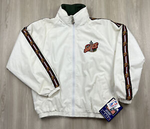 Vintage Seattle Sonics Pro Player Full Zip Jacket NEW WITH ORIGINAL TAGS Large