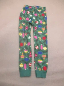 Hanna Andersson Size 6-7 Girls Christmas 100% Organic Cotton Pajama Pants 688 - Picture 1 of 7