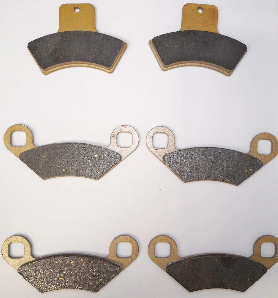 Pastilhas de freio dianteiro + traseiro para Polaris Trail Blazer 250 400 1999-2004 - Imagem 1 de 1