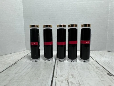 Revlon Super Lustrous Lipstick Glass Shine Lipstick #017 Love Is On 5Tubes - Image 1 of 4