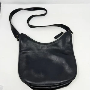 Bolso Hobo Vintage COACH Beckett Cremallera 9920, Cuero Legado Azul Marino Hombro - Imagen 1 de 19