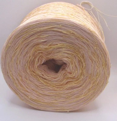 MARKENLOS Lace Bobbel Sorbet Perlen in Apricot ( Grundpreis 1kg 85 Euro )