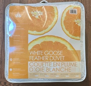 Canadian Down & Feather Co All Season White Goose Feather Duvet Comforter NEW - Picture 1 of 4