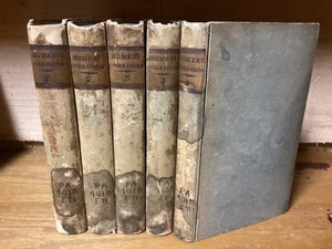 1824 5 Vols. Homer I Opera Omina - Samuel Clark & Johann August Ernesti - Bild 1 von 14