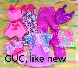 Fits Barbie Doll Clothes *10pc Lot (8Pink Tag) Magenta Pink Spring Fashion* GUC - Picture 1 of 4