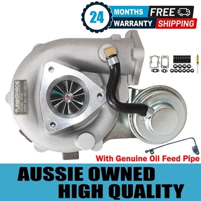 Billet Turbo Charger With Genuine Oil Feed Pipe For Nissan Patrol GU TD42 4.2L - Image 1 of 4