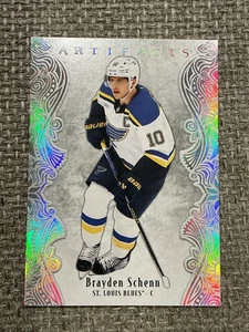 2025-26 Upper Deck Artifacts Brayden Schenn Platinum Sparkle Base /99 #50 🔥🔥 - Bild 1 von 2