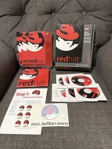 Red Hat Linux 7.2 Operating System CD ROM Vintage Complete In Box CIB! - Picture 1 of 7