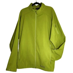 Marmot Jacket Mens XXL Green Snowboard Ski Waterproof Full Zipper Gorpcore Lined - Picture 1 of 8