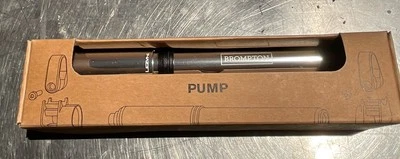 Lenzyne  Silver Special Edition Brompton Portable  Pump NEW w/ mounting brkts - Image 1 of 3