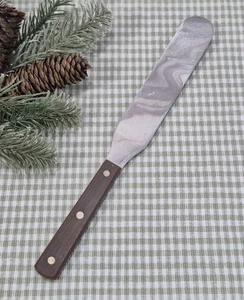 Cutco #38 Professional Spreader Spatula 1st Generation Classic Wood Handle, 1950 - Picture 1 of 6