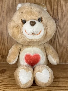 Vintage 1983 Kenner Care Bear 13" Plush Tender Heart Tenderheart Bear - Picture 1 of 13