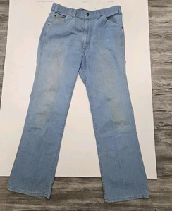 Levi's Vintage 544 Orange Tab Light Wash Skosh Jeans 36x32 (Etikett) Denim - Bild 1 von 8