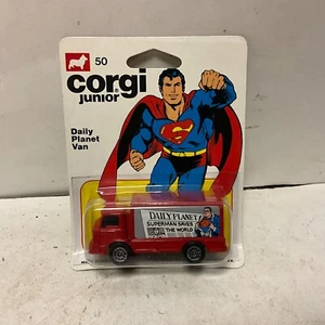 VINTAGE 1979 CORGI JUNIOR SUPERMAN #50 FACTORY SEALED - Picture 1 of 4