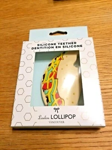 LouLou Lollipop Silicone Taco Teether Land of Nod - Picture 1 of 4