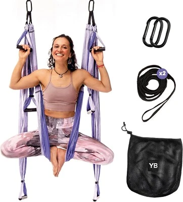 Yoga Swing Set for Home & Outdoor | Easy Setup for Strength, Balance & Back Pain - image 1 of 4