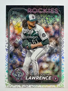 2024 Topps Justin Lawrence All-Star Game Foil ASG #259 Colorado Rockies - Picture 1 of 2