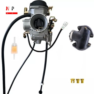 Para 1999-2003 Yamaha Road Star XV1600 XV 1600 carburador e coletor de admissão novo - Imagem 1 de 4