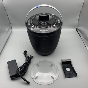 Brookstone Boom Bucket Portable Speaker System iPod TESTED - WORKS - READ - Picture 1 of 24