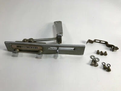 VTG White 2137 Sewing Machine Stitch Width Indicator Lever Locks Assembly Parts - Image 1 of 4