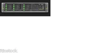 NEW Fujitsu PRIMERGY RX300 S7 2 x XEON 8 CORE E5-2670 192GB 4 x 146GB 2U Server - Picture 1 of 1