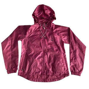 Women's Sierra Designs XS Pink Full-Zip Lightweight Hooded Packable Windbreaker - Picture 1 of 14