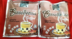 2 PACK CAFÉ GANODERMA PREMIUM INSTANTÁNEO 20 SOBRES CADA UNO - Imagen 1 de 4
