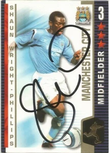SHAUN WRIGHT-PHILLIPS SIGNED MAN CITY 2004/2005 SHOOT OUT TRADING CARD+COA - Picture 1 of 1