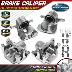 Set of 4 Disc Brake Calipers for Lexus ES350 2007-2012 Toyota Camry Front & Rear