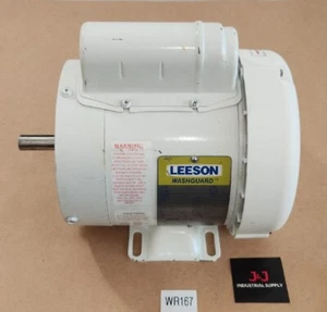 *PREOWNED* Leeson 113581.00 Washguard Motor 1/2Hp 115V 60Hz 3450Rpm + Warranty! - Picture 1 of 9