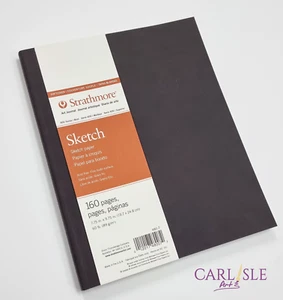 Strathmore 400 Series Sketch Paper Art Journal - 7.75x9.75inch - Picture 1 of 4