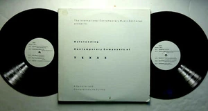 HERAUSRAGENDE ZEITGENÖSSISCHE KOMPONISTEN VON TEXAS 2 LP SET ICME RECORDS SELTEN - Bild 1 von 2